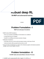 Robust Deep RL: SA-MDP and Adversarial Training