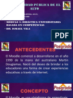 Diapositivas de Moodle