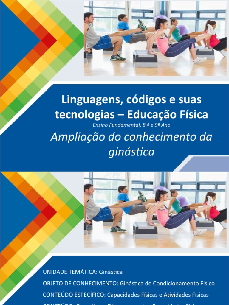 Ginastica de Condicionamento Físico | PDF | Ginástica | Educação Física