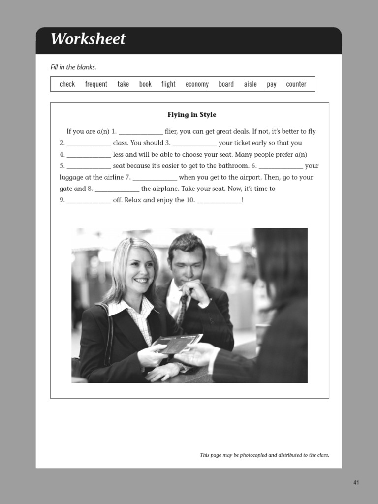 English Grammar and Travel Exercises | PDF | Transport | Aviation