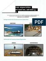 Semana 1 - PDF - Construcciones Especiales Marítimas, Terrestres, Aéreas y Subterráneas__V2