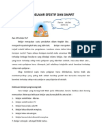 Materi 1 Ketrampilan Belajar Efektif Dan Smart