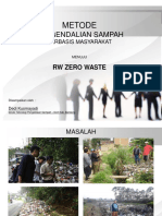 Pengelolaan Sampah Berbasis Masyarakat