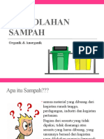 Materi Intervensi Bina Suasana - Sampah Organik Dan Anorganik