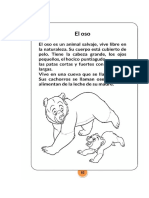 Lectura Del Oso