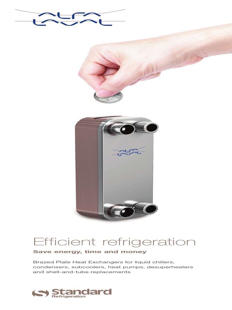 Brazed Plate Heat Exchangers For Refrigeration Applications Selection