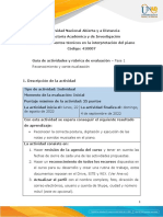 Guía de Actividades y Rúbrica de Evaluación - Fase 1 - Reconocimiento y Contextualización.