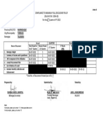 Quarter of FY 2022 Mimaropa Marinduque Torrijos Talawan: BFDP Monitoring Form 1 Annex 8