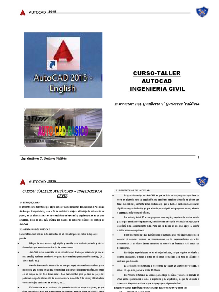 Manual AutoCAD 2026 en Español PDF | PDF | Ventana (informática) | Cad ...