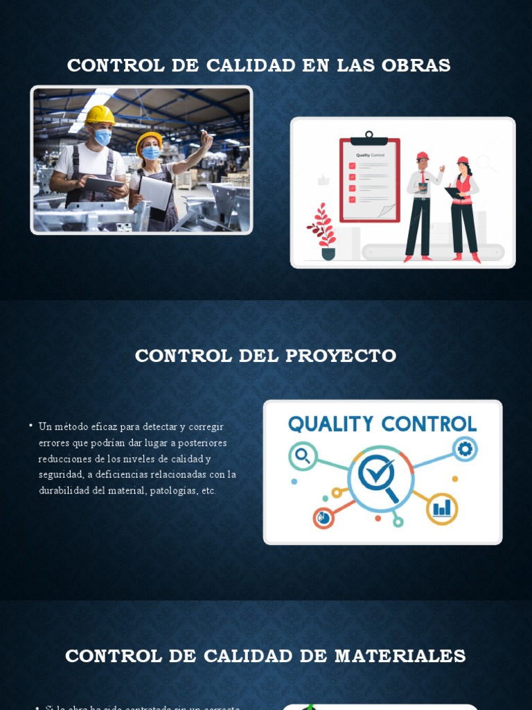 Control de Calidad en Las Obras | PDF