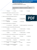 Examen Diagnostico Preparatoria