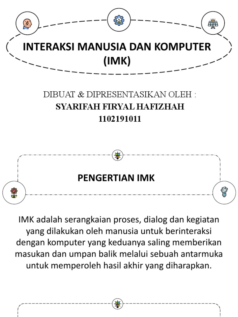 Komponen dan Bidang IMK | PDF | Komputer