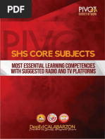 PE and Health Curriculum Guide SHS | PDF | Physical Education | Human ...