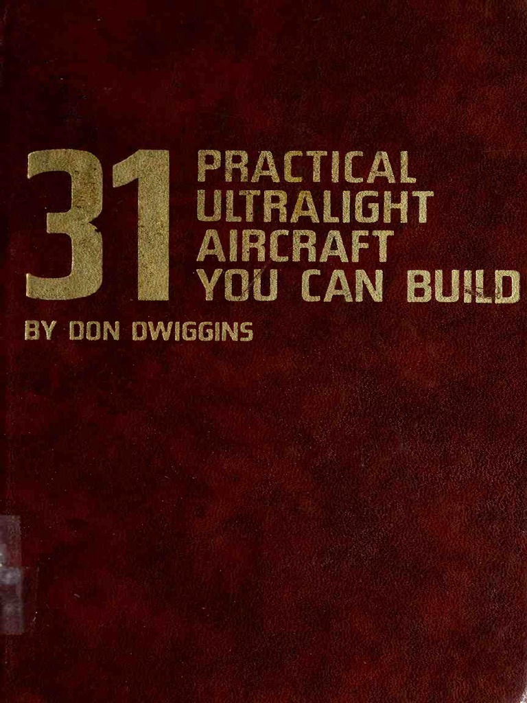 31 Practical Ultralight Aircraft You Can Build PDF Free 1 PDF