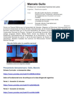 Formación Política - Marcelo Gullo - Síntesis.