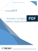 Organización política, social y económica del Estado Peruano