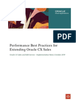 Performance Best Practices For Extending Oracle CX Sales 2019-Oct-18