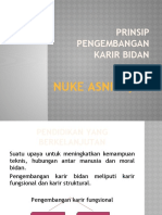 Prinsip Pengembangan Karir Bidan