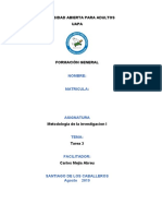 Tarea 3 en Platafoma Metdologia