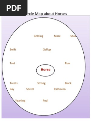Circle Map About Horses