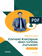 Zonasi Kampus Dan Lintas Jurusan