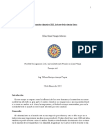 Ensayo cambio climático 2021