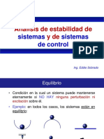 Análisis de Estabilidad de Yde: Sistemas Sistemas de Control