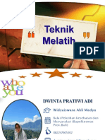 Teknik MelatihTOT Posyandu