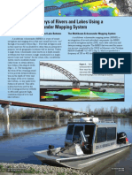Hydrographic Surveys of Rivers and Lakes Using A Multibeam Echosounder Mapping System