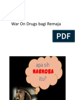 War On Drugs Bagi Remaja