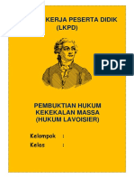 LKPD Praktikum Hukum Lavoisier