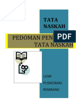 PEDOMAN Tata Naskah - 1