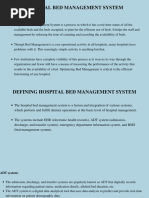 Hospital Bed Management