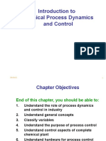 Introduction To Chemical Process Dynamics and Control