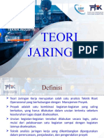 Pertemuan 6 Dan 7 Teori Jaringan