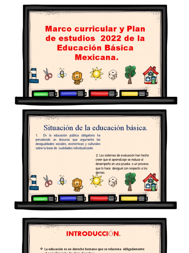 Educación Básica en México: Currículo 2022 | PDF | Plan de estudios ...
