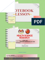 Notebook Lesson - by Slidesgo