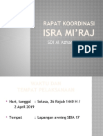 Isra Miraj (Rapat Koordinasi)