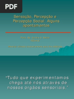 02 - sensação, percepçao