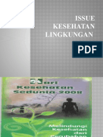 Issue Kesehatan Lingkungan