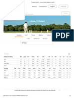 Douglas Marillier - Career Cricket Statistics - cricHQ