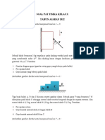 Soal Pat Fisika Kelas X