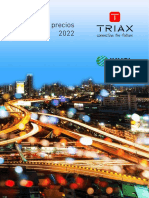 Lista de Precios TRIAX DIGITAL SOLUTIONS 2022