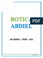 Poe Botica Bdiel Huarmey