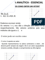Geometria Analítica - Essencial