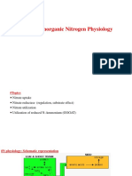Topic 6 - Nitrogen Physilogy