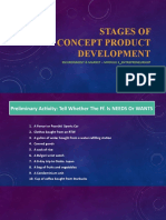 Stages of Product Development - module2EM