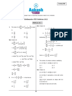 June 27 Jee Main Shift 2 Mathematics Solutions