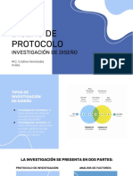 C) Diseño de Protocolo - Inv. Formativa