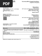 Tax Invoice/Bill of Supply/Cash Memo: (Original For Recipient)